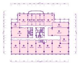 现代大厦（总部商务写字楼）建面72.68㎡