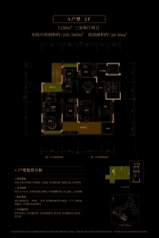中国铁建·西派府3室2厅1厨2卫建面158.32㎡
