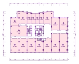 现代大厦（总部商务写字楼）建面69.70㎡