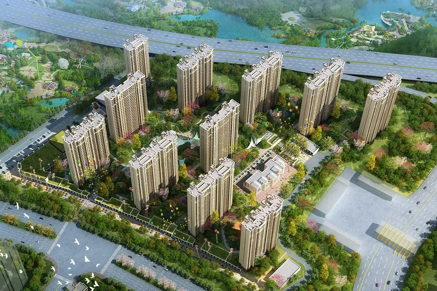 沙盘图1拖动图片可以查看其它楼栋信息