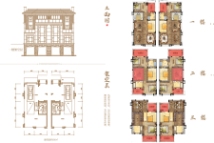 天利天鹅湾三期236平米户型图