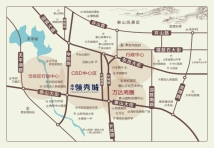 丰泽领秀城·铂岳区位图