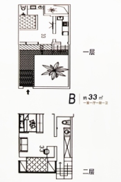 金洋合院1室1厅1厨1卫建面33.00㎡