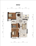 长江凯旋城4号楼A2户型