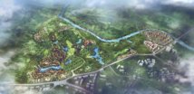 蓝光观岭雍锦半岛4200亩地块效果图