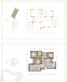 中交牧山美庐3室2厅1厨2卫建面120.00㎡