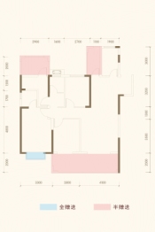 鸿豪·东御4室2厅1厨2卫建面129.02㎡