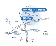 碧桂园明月溪谷交通规划图