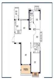 太康恒大御景3室2厅1厨2卫建面130.29㎡