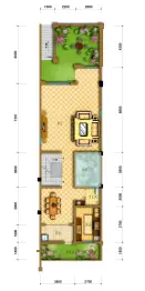 紫金山庄·洋房5室2厅1厨4卫建面286.00㎡