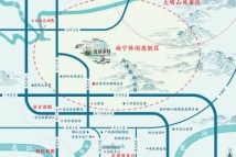 南国乡村农村综合旅游景区区位图