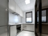loft样板间-厨房卫生间效果图
