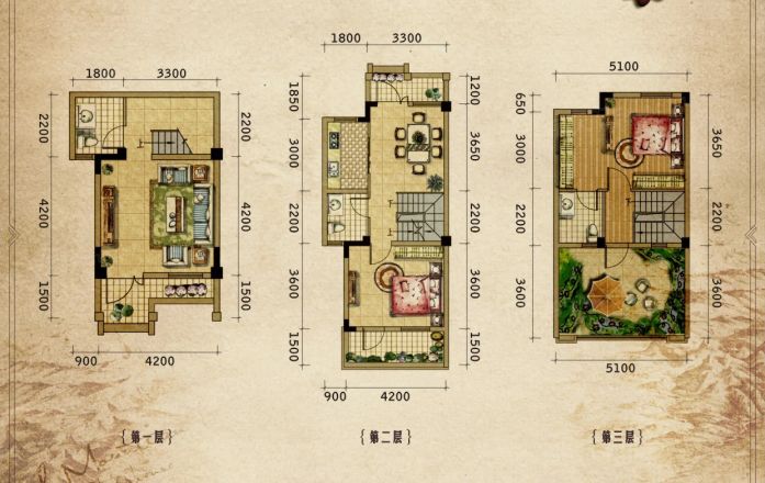 花水湾国际度假区户型图