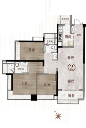 金融街·花溪小镇3室2厅1厨2卫建面98.00㎡