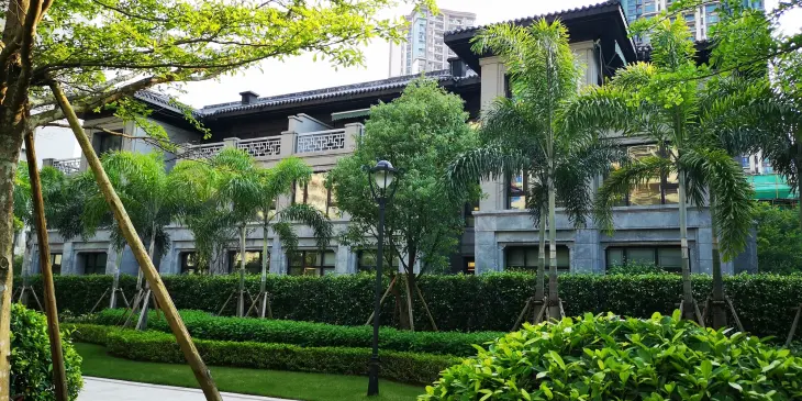 美的绿城·凤起兰庭实景图