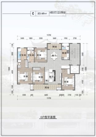 创宇·双童隐庐户型图