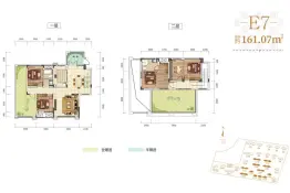 长房·宁洲府5室2厅1厨2卫建面161.07㎡