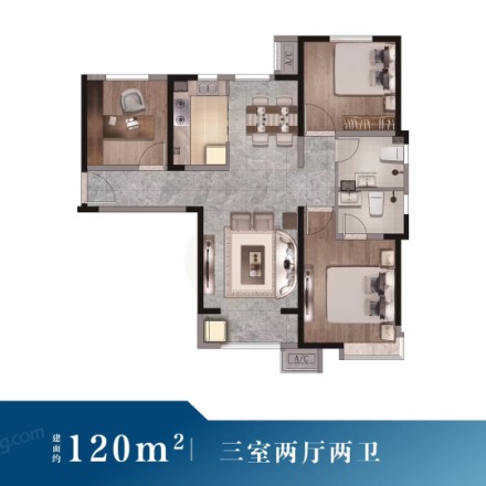 华侨城碧桂园天境户型图