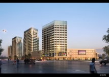 怀远中国科技五金城项目公寓透视图