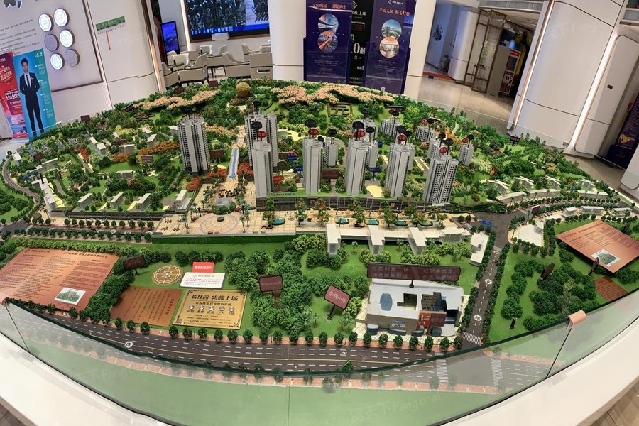 碧桂园·凤凰城沙盘图拖动图片可以查看其它楼栋信息