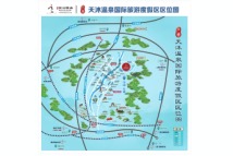 石城天沐温泉国际旅游度假区区位示意图
