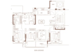 弘阳湖畔樾山4室2厅1厨2卫建面146.00㎡