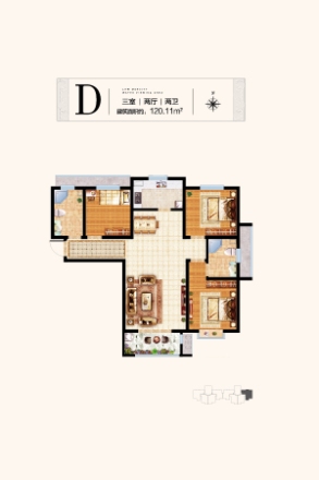润都御园户型图