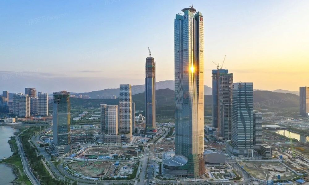 富豪们都在买的新房珠澳第1高楼ifc琴澳湾1号俯瞰澳门