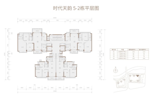 楼栋平面图