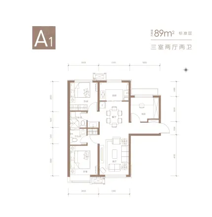 诺德逸府户型图