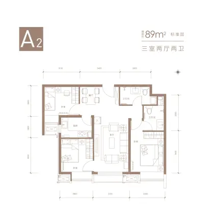 诺德逸府户型图