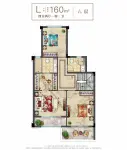 御璟-L户型 160㎡-六层