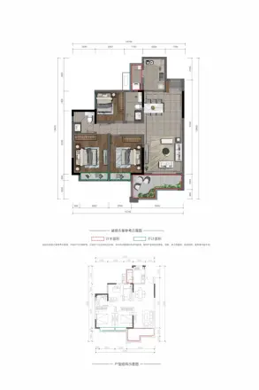蓝光长岛城项目户型图