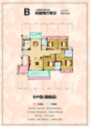 人民万福·一品花园4室2厅1厨2卫建面165.00㎡