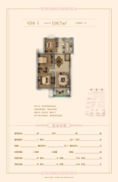 尚都滟澜山3室2厅1厨1卫建面118.00㎡