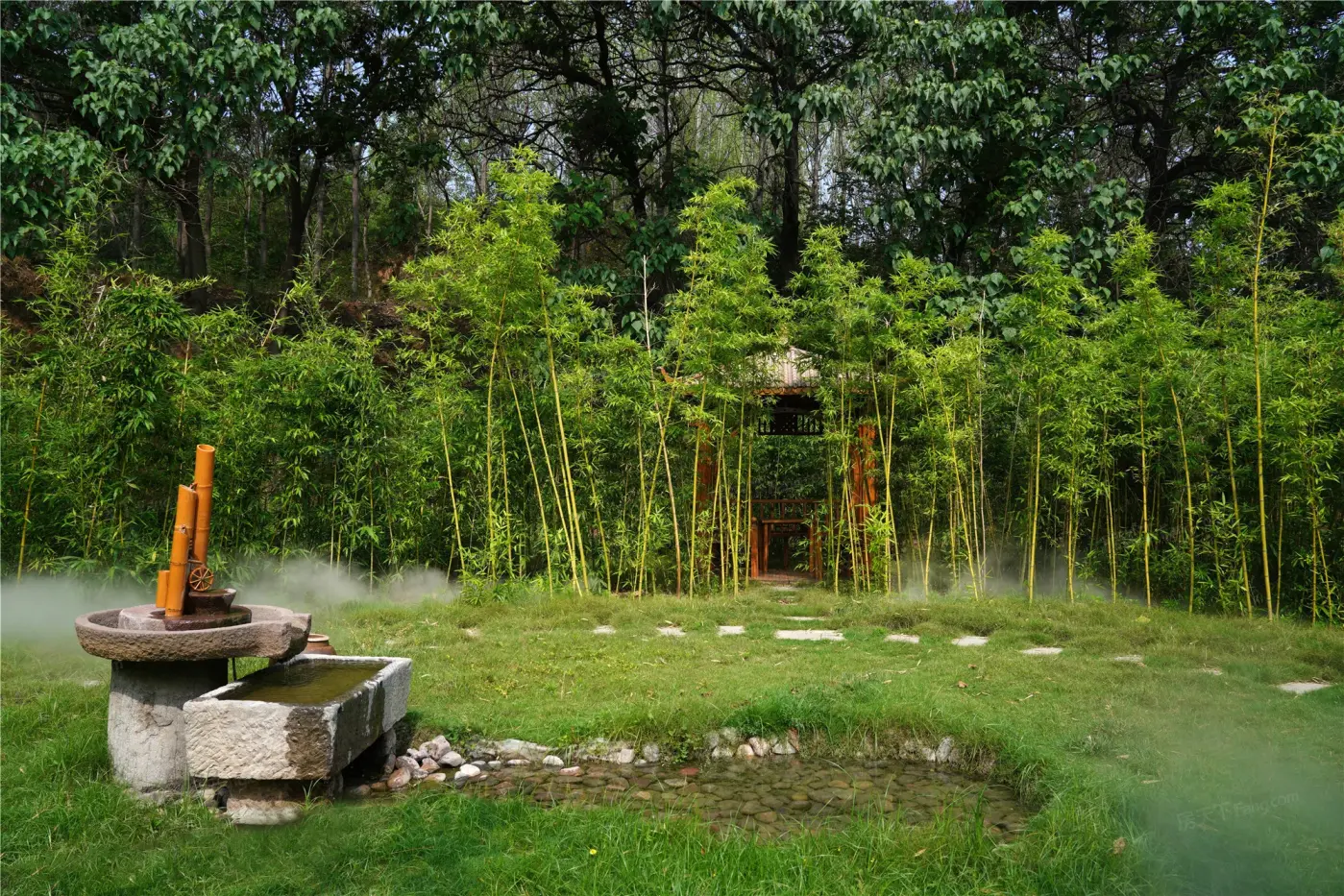 奥伦达部落·黄帝康养小镇实景图