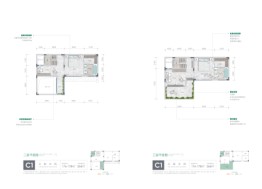 九洲·云栖湖4室3厅1厨4卫建面176.00㎡