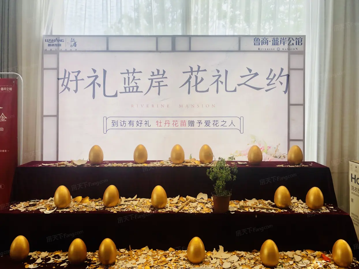 鲁商蓝岸公馆活动现场
