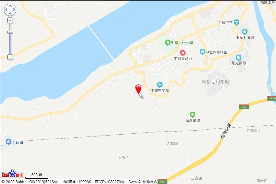丰都碧桂园交通图