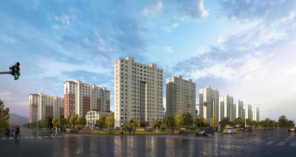 中舵·崇德园效果图