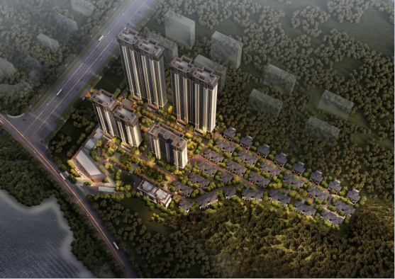 五矿万境水岸|万境墅效果图