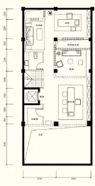 泰禾福州院子5室4厅1厨5卫建面170.00㎡