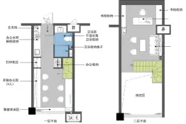 商谷智慧产业园2室1厅1厨1卫建面25.00㎡