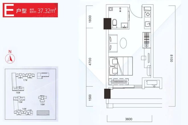 永宏万家里商住楼户型图