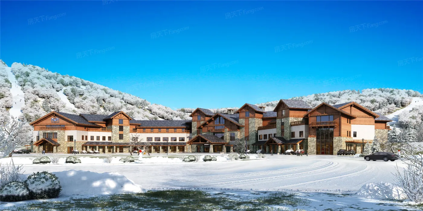 北大湖滑雪度假区冬奥村
