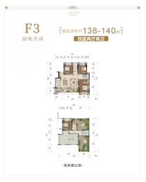 中昂黔州府4室2厅1厨2卫建面138.00㎡