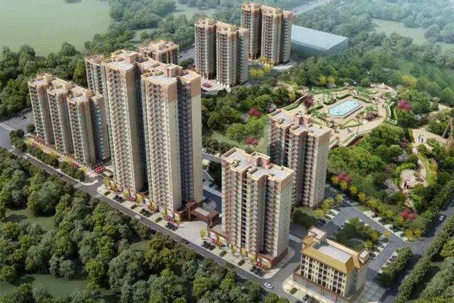 领秀城·银泉华府效果图