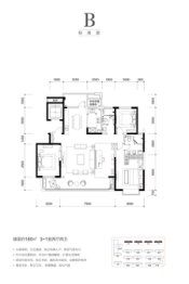 金泰锦府4室2厅1厨2卫建面180.0㎡