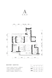 金泰锦府4室2厅1厨2卫建面168.0㎡