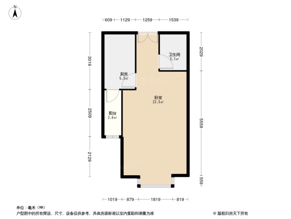 天马相城二期户型图